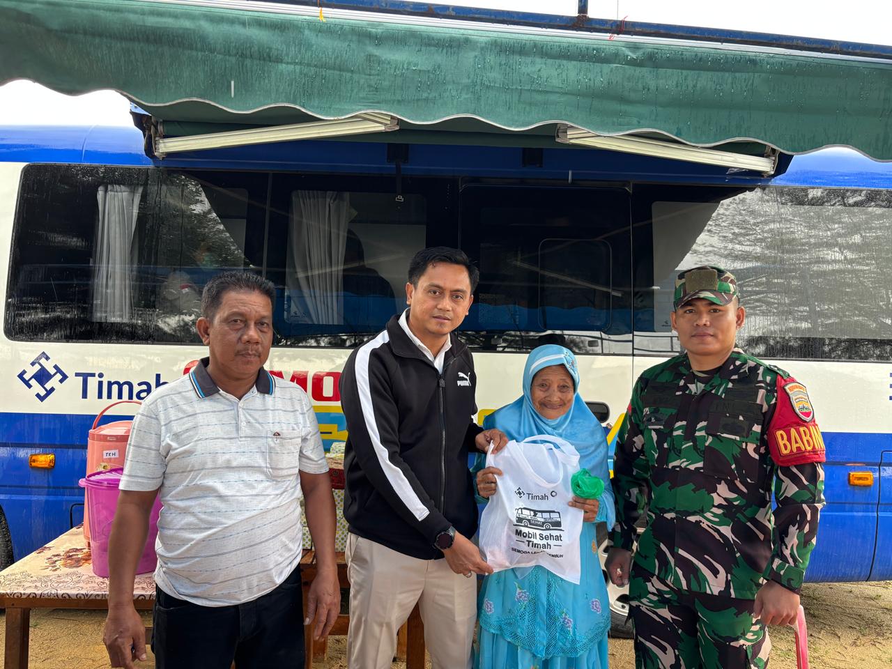 100 Pasien Dusun II Gunakan Layanan Kesehatan Gratis Mobil Sehat