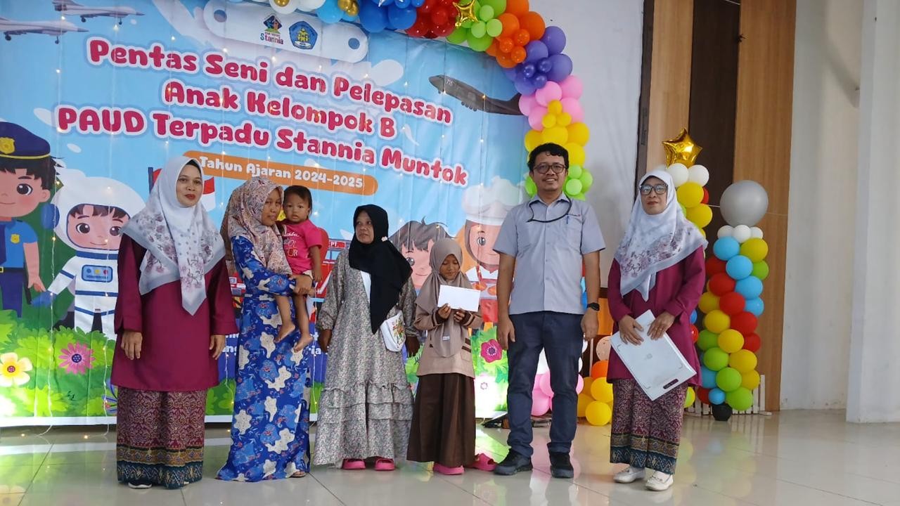 PT Timah Fasilitasi dan Dukung Penuh Pentas Seni TK/PAUD Terpadu Stannia Muntok