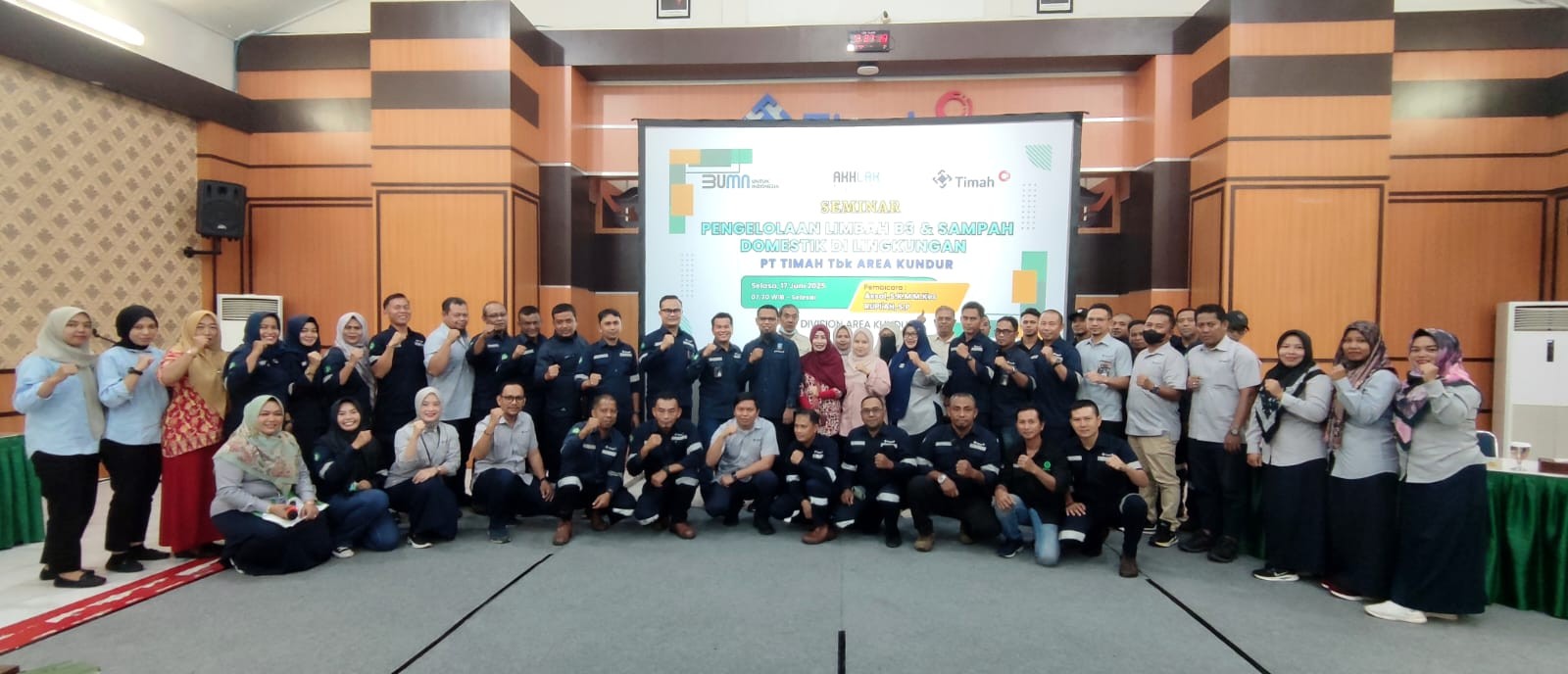 PT Timah Gelar Seminar Pengelolaan Limbah B3 dan Domestik