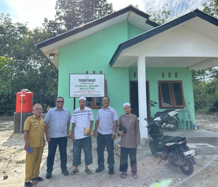 PT Timah Bantu Pembangunan Pondok Pesantren An-Nur