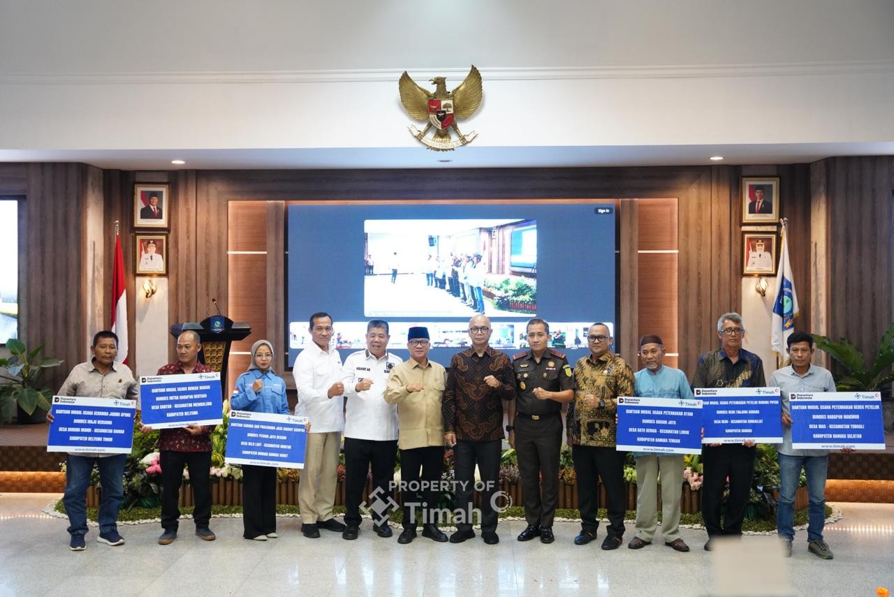 Belasan BUMDes di Bangka Belitung Dapat Bantuan Modal dari PT Timah