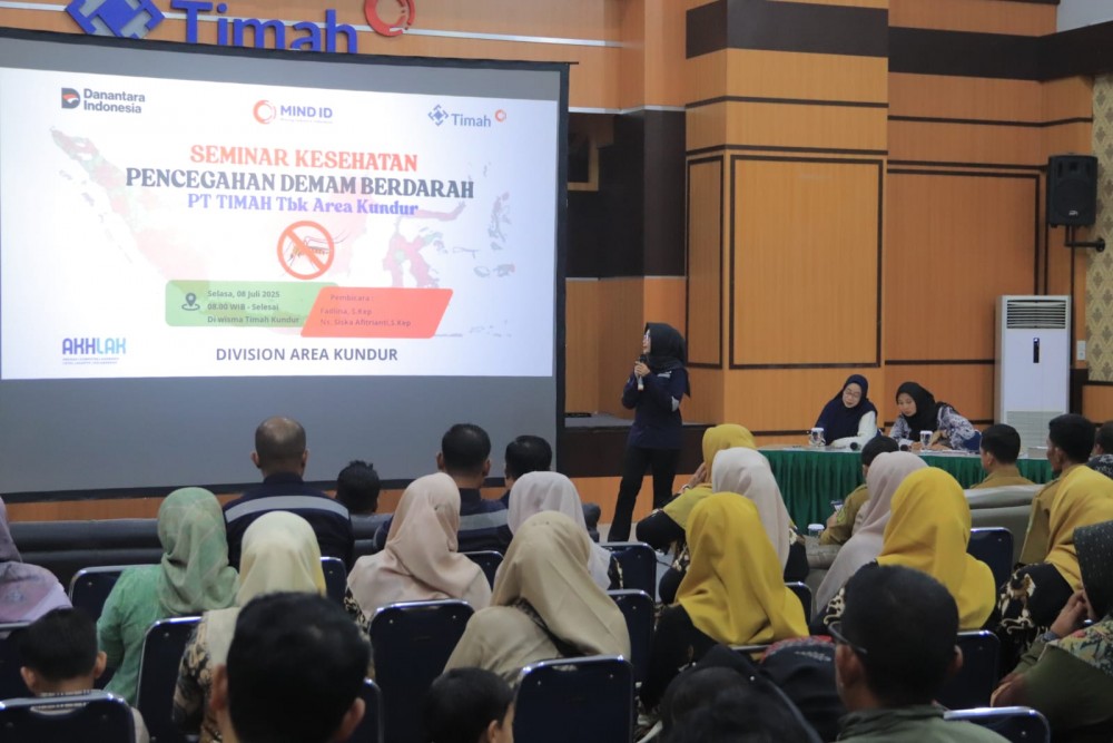 Sempat Merebak, PT Timah Gelar Seminar Pencegahan DBD di Kundur Barat