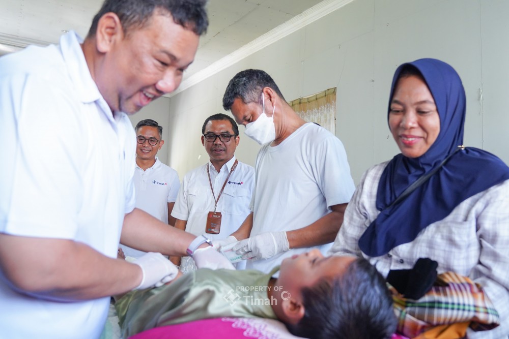 42 Anak Meranti Disunat di HUT PT Timah