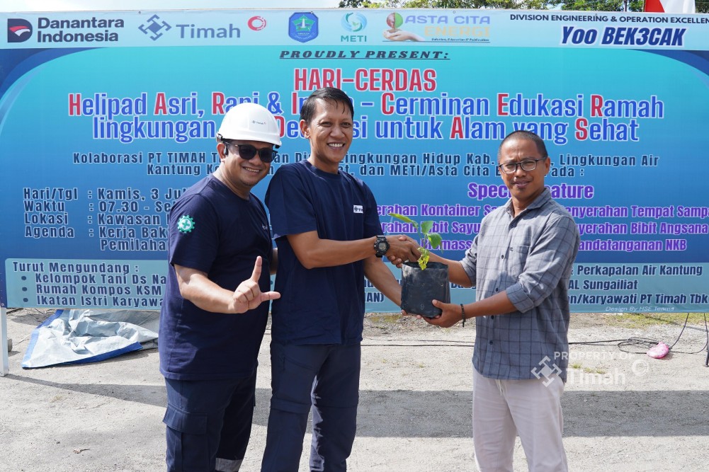 Helipad Balai Karya Air Kantung Jadi Kawasan Pertanian