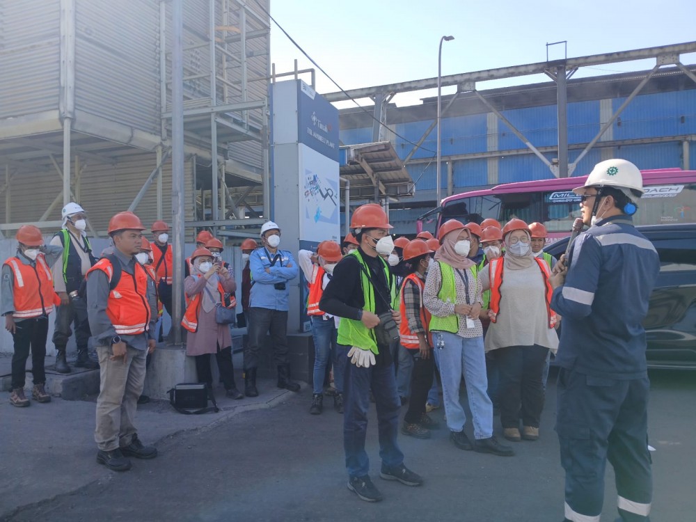 Dosen Hingga Mahasiswa S3 ITB Kunjungi PT Timah