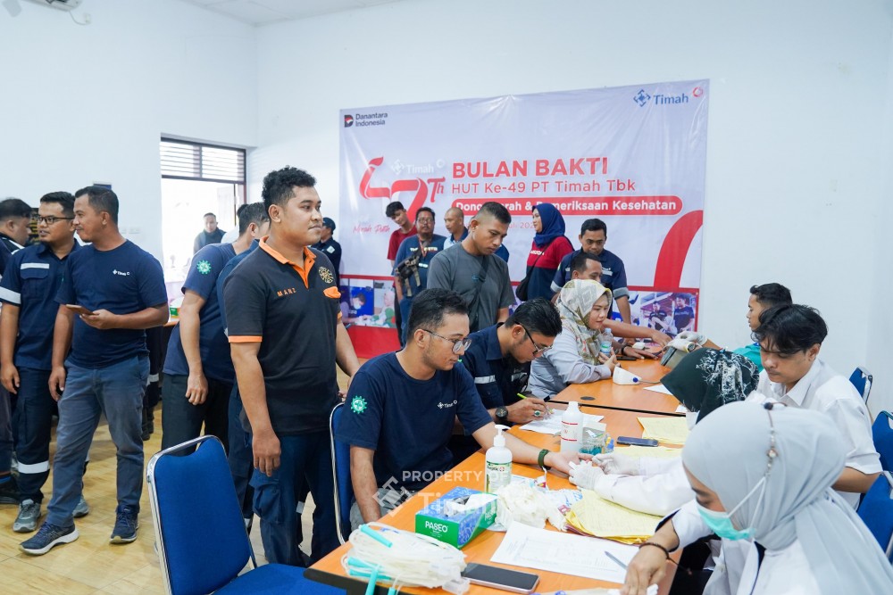 Masyarakat Sungailiat Antusias Ikuti Donor Darah dan Pemeriksaan Kesehatan Gratis