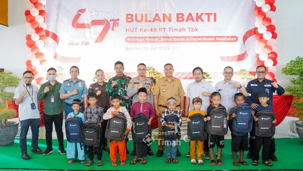 122 Anak Belinyu Ikut Khitanan Massl PT Timah