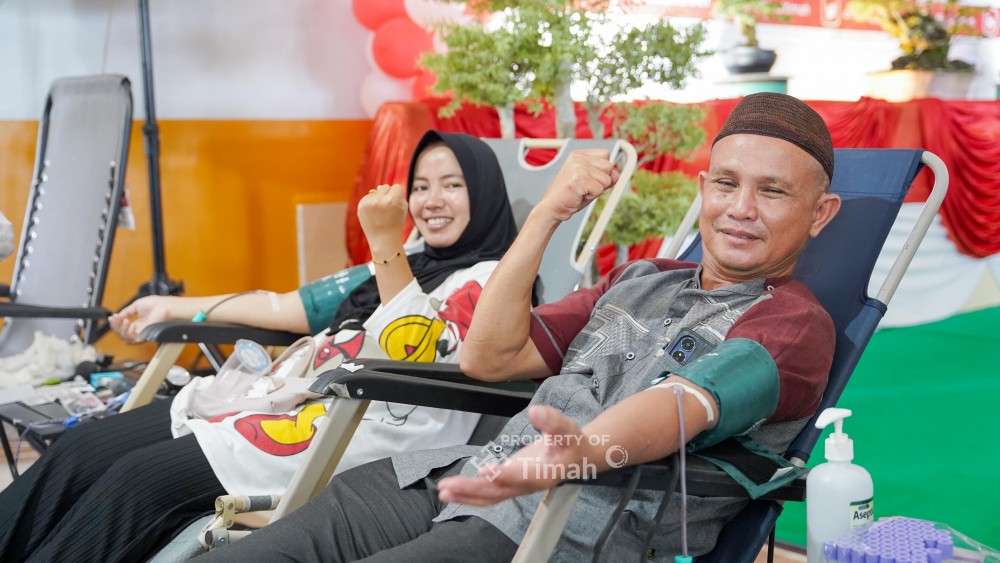 135 Kantong Darah Dikumpulkan PT Timah di Belinyu