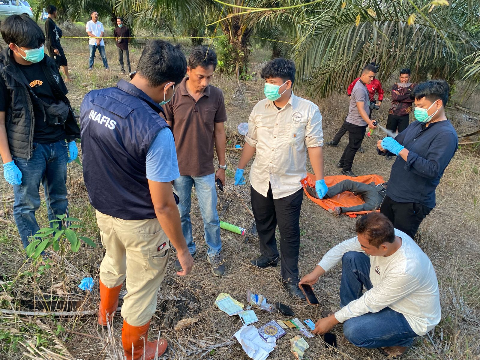 Lansia Ditemukan Meninggal di Kebun Sawit di Riding Panjang