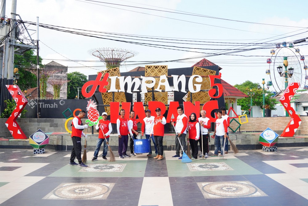 Rangkaian HUT PT Timah di Bangka Selatan, Mulai Donor Darah hingga Gotong Royong