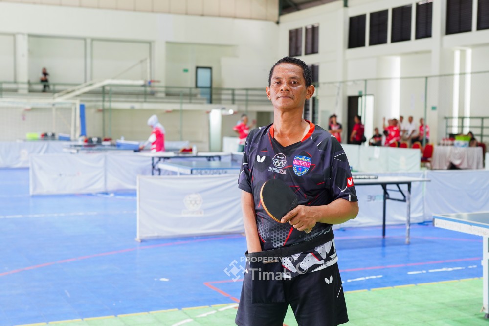 Aksi Fahrul jadi Perhatian di GOR Stannia