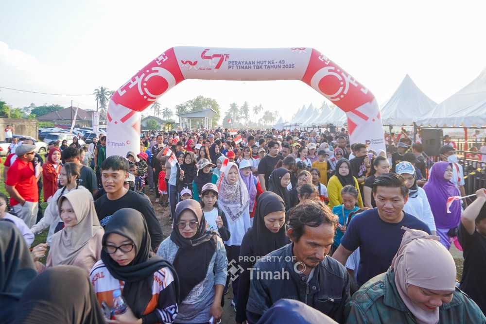 Ribuan Warga Belinyu Padati Lapangan Bola Hijau