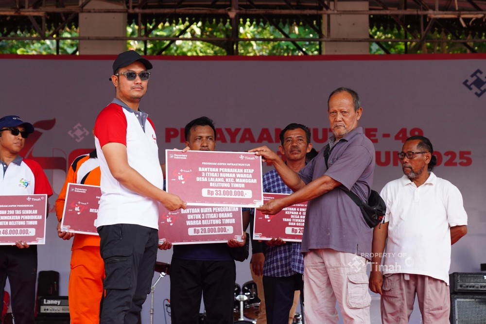 Impian Nursen Nein Terwujud Dipuncak HUT ke-49 PT Timah