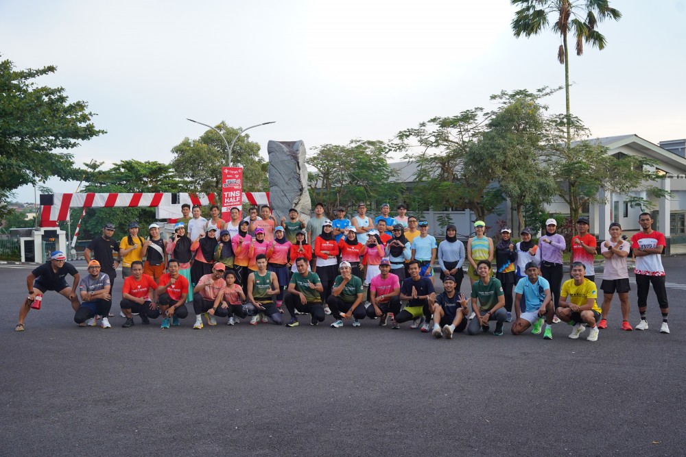H-1 Tins Half Marathon, PT Timah Datangkan Running Influencer dan Atlet Nasional