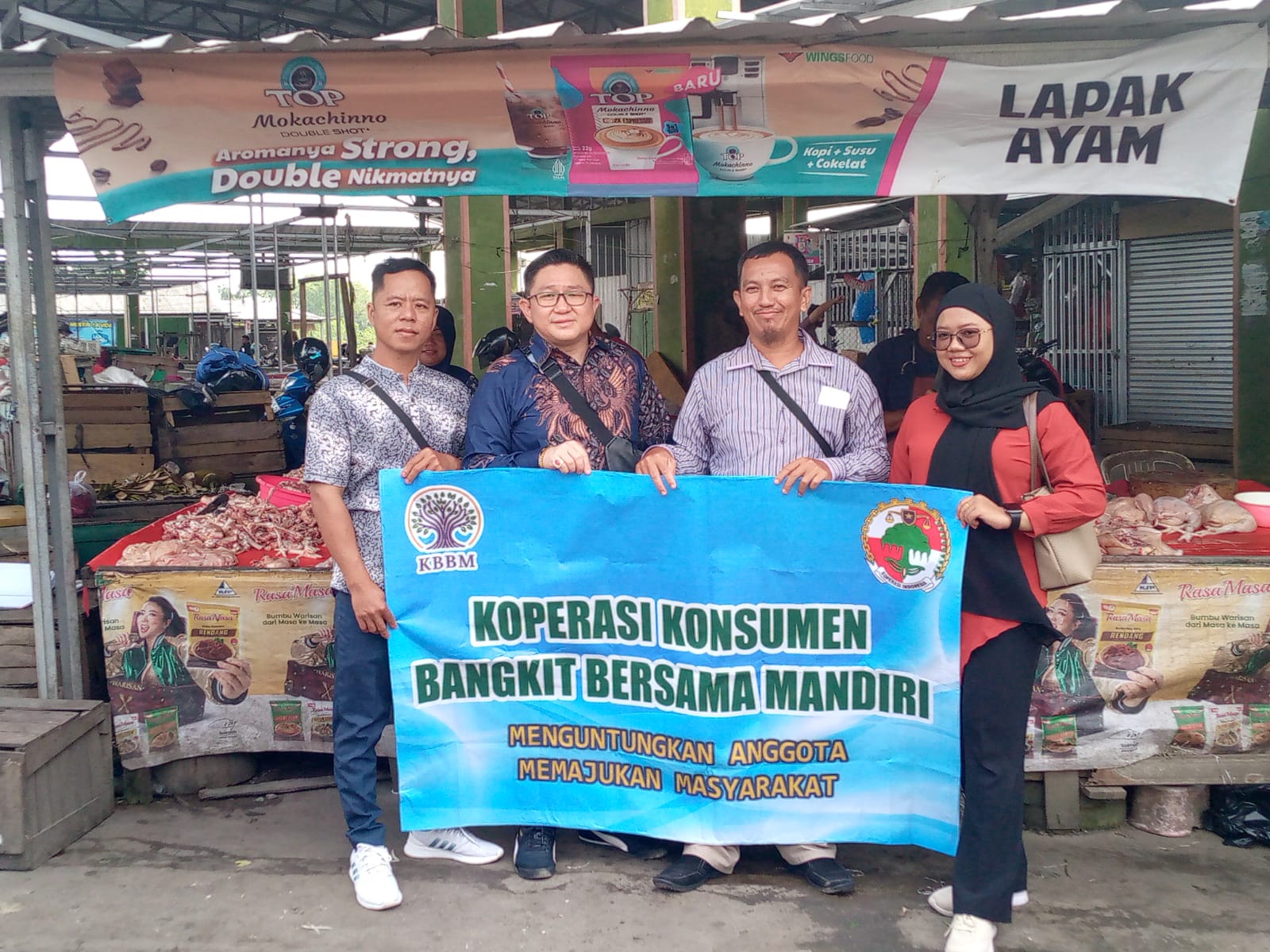 Koperasi Konsumen Bangkit Bersama Mandiri Lakukan Kunjungan Kerja Usaha Anggota Koperasi Binaan