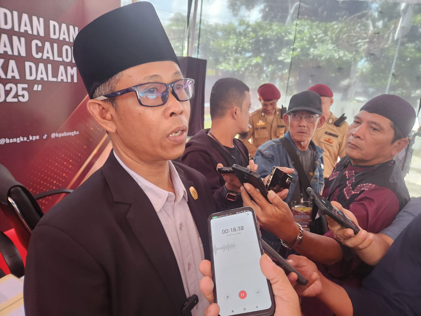 Rato-Ramadian Resmi jadi Peserta Pilkada, KPU Bangka Ubah Skema Kampanye