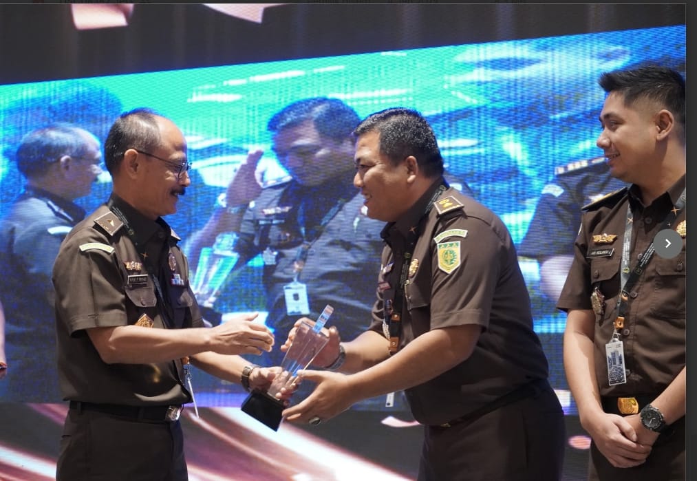 Kejari Bangka Tengah Raih Juara 5 se-Indonesia