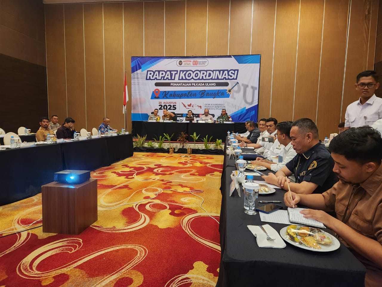 Kemenko Polkam RI Turun Langsung Tinjau Pilkada Ulang Bangka