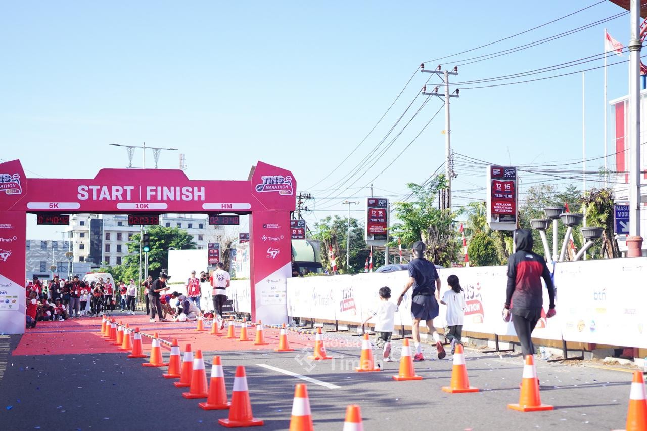 Pemenang dan Peserta TINS Half Marathon Minta Digelar Setiap Tahun