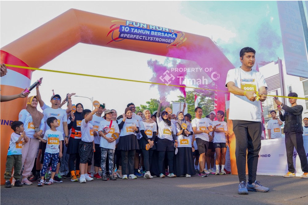 Rayakan Usia ke-10 Tahun, PT TKPP Gelar Fun Run