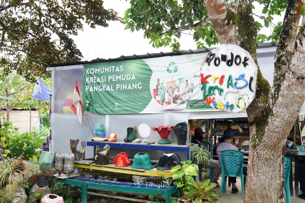 PT Timah Dorong Kreativitas Pemuda Ubah Sampah jadi Uang