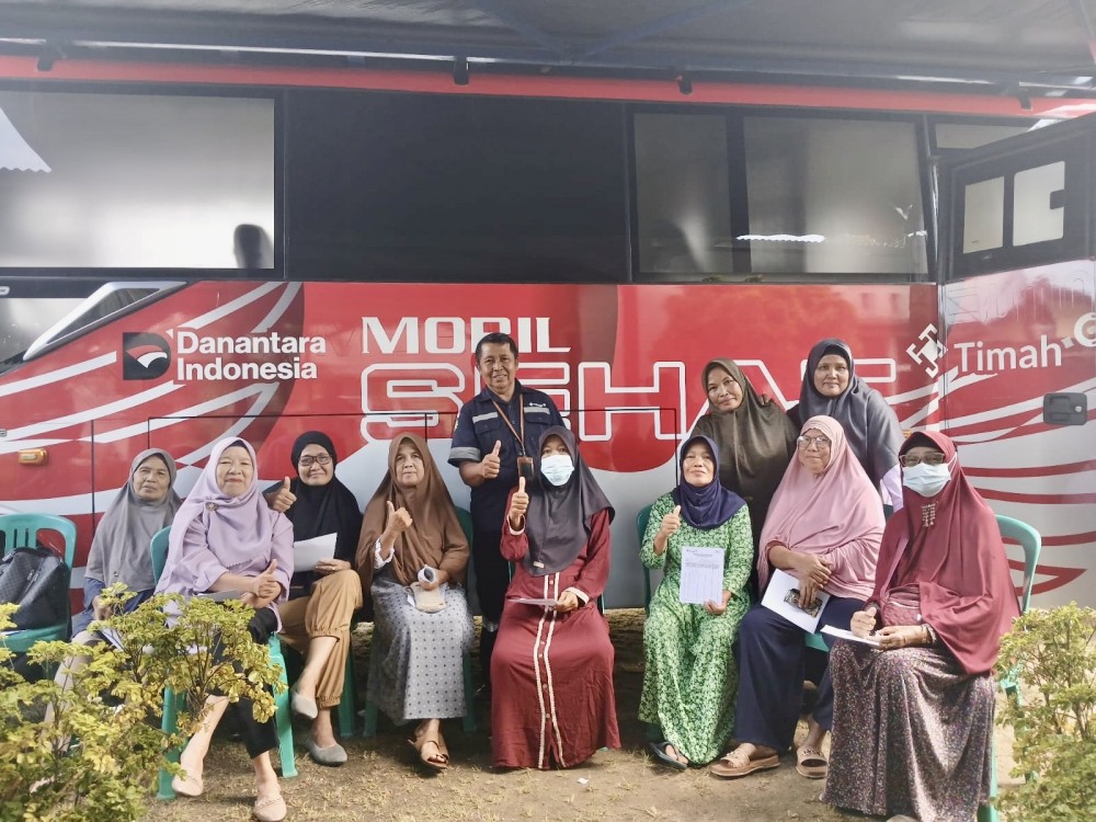 Warga Desa Belo Laut Senang Bisa Berobat Gratis