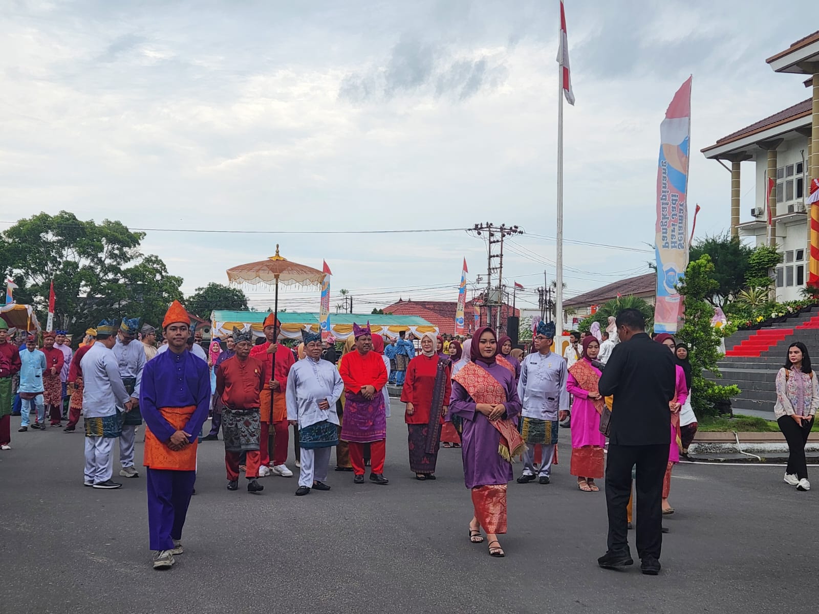 Udin Ikut Upacara HUT Kota Pangkalpinang ke-268
