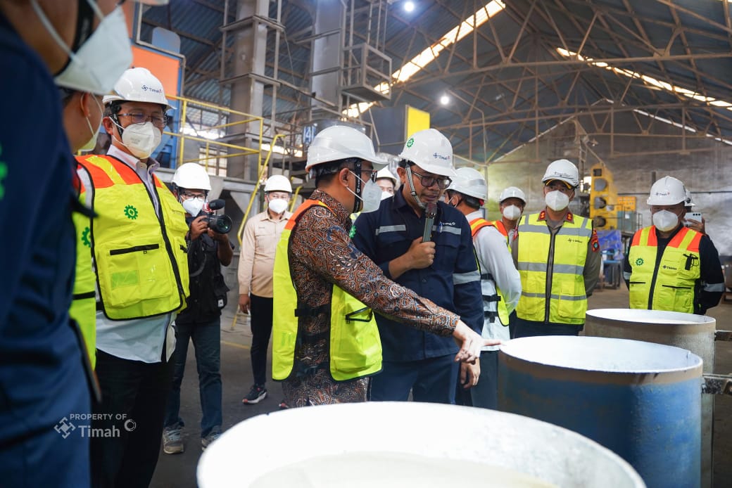 Mendiktisaintek Dorong PT Timah Jadi Pelopor Pengembangan Logam Tanah Jarang di Indonesia