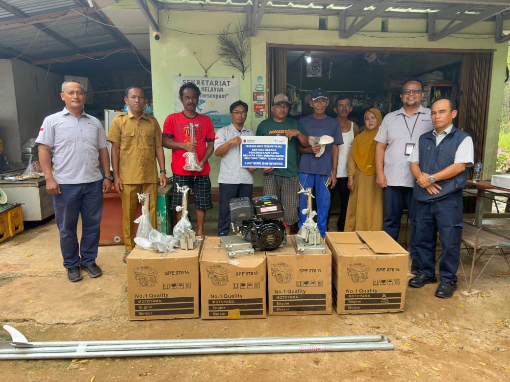 Mesin Ketinting untuk Korban Kecelakaan Laut di Beltim