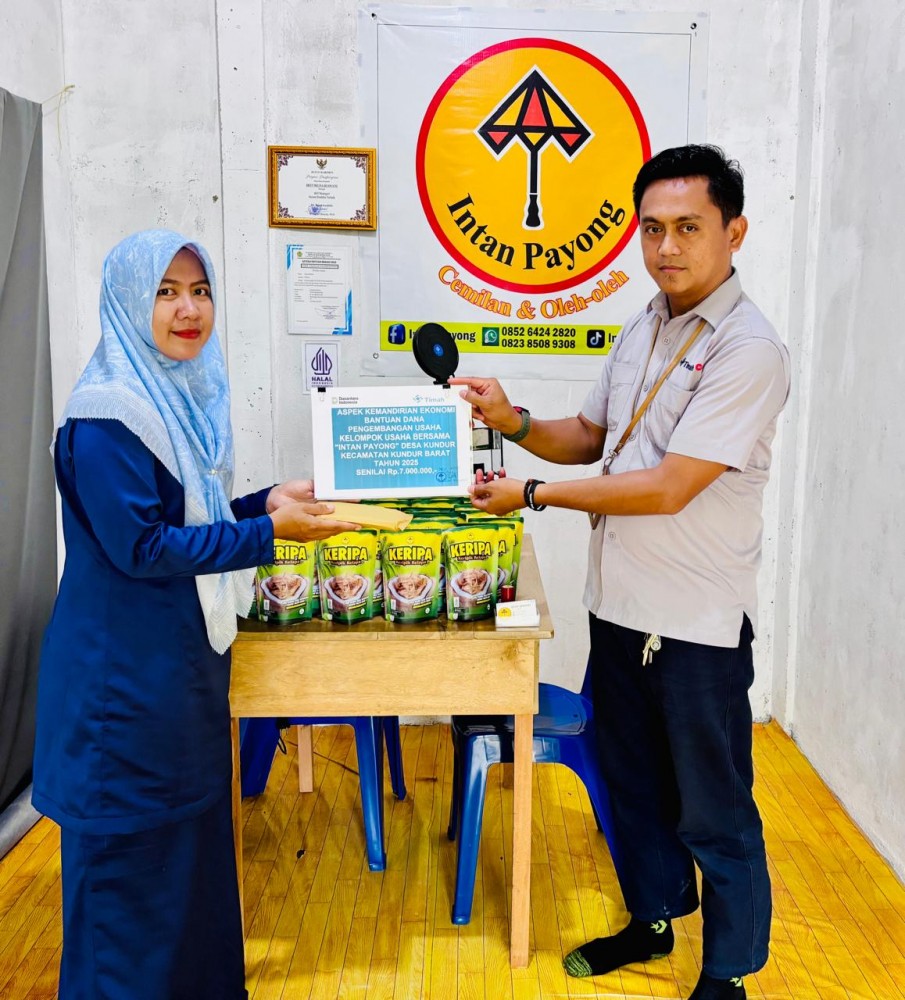 Berkat PT Timah, KUBE Intan Payong Bisa Tambah Alat Produksi