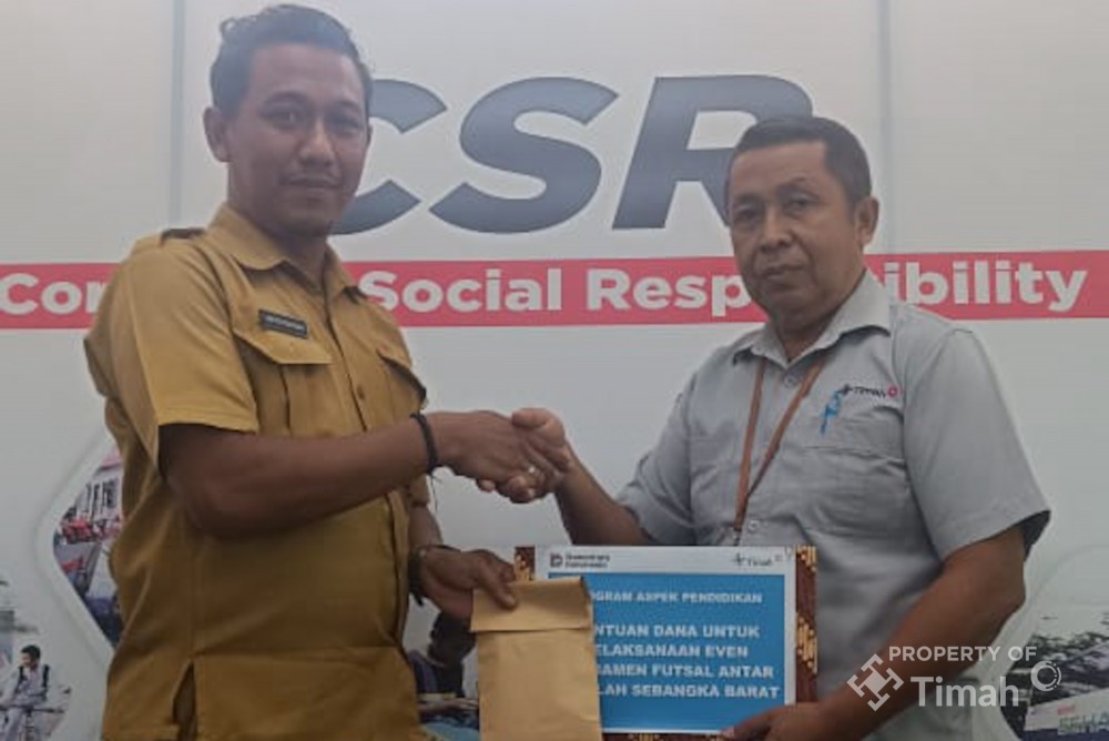PT Timah Bantu Kejuaraan Futsal se-Babar