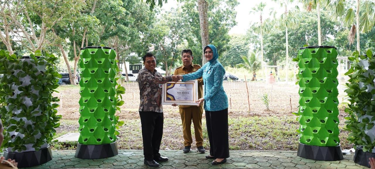 Bersinergi dengan PKK Cikar, BI Babel Launching Digital Farming