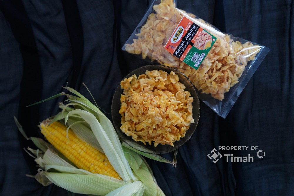 Kripik Jagung Asri Muncul dari Tantangan