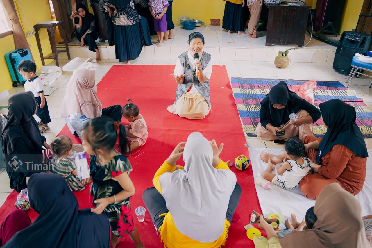 PT Timah Berikan Bantuan Pengobatan hingga Edukasi Gizi