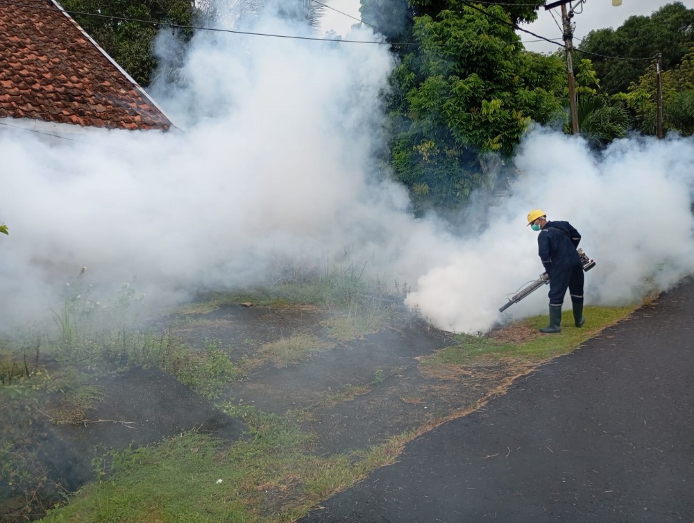 Cegah DBD, PT Timah Fogging Pemukiman hingga Sekolah