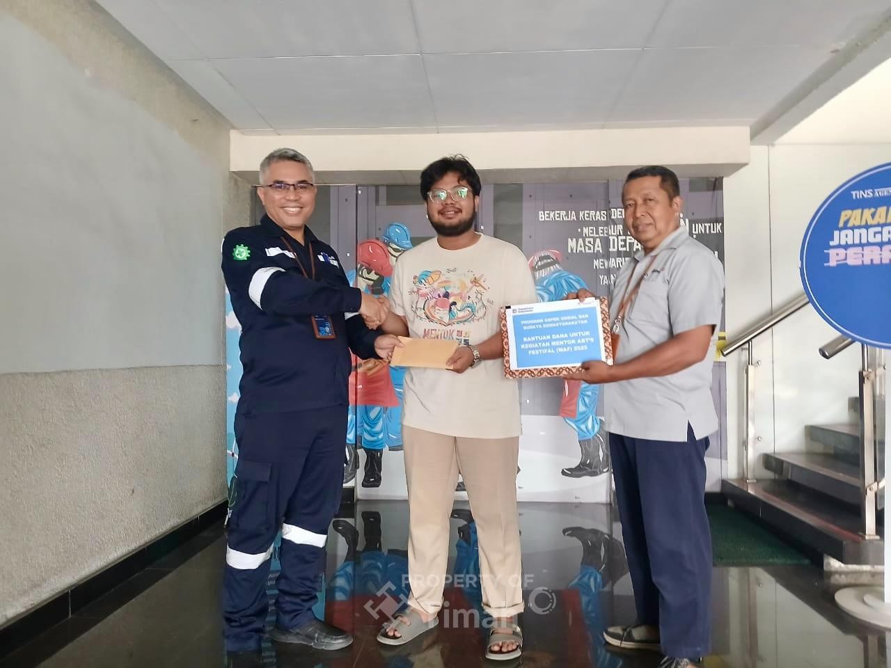 Dua Organisasi Pemuda di Bangka Barat dapat Bantuan PT Timah