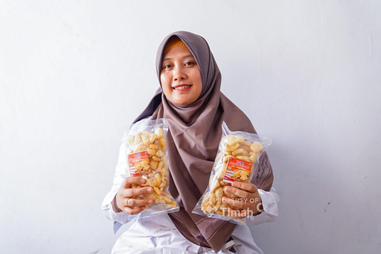 Berawal Sulit Menemukan Kerupuk Kulit, Guru di Bangka Tengah Ciptakan WanMiq