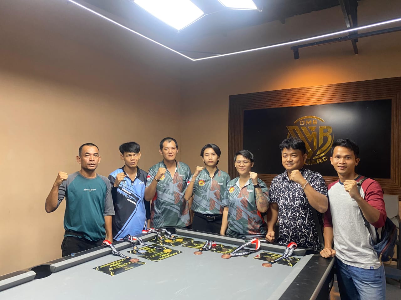 Bangka Tengah Raja Kejurda Biliar Bangka Belitung 2025