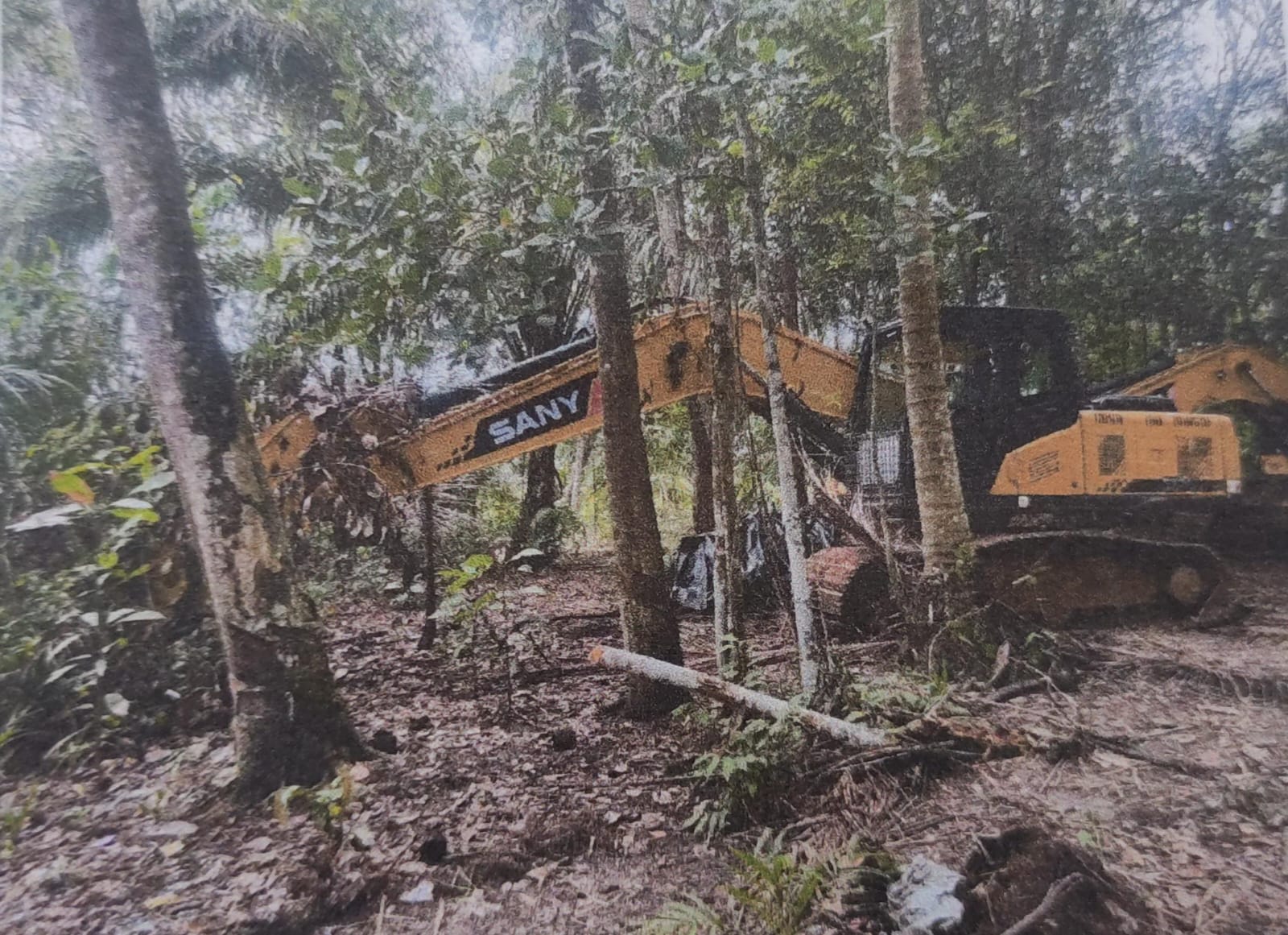 Satgas PKH Temukan 16 Unit Alat Berat Tak Bertuan di Hutan Dusun Nadi