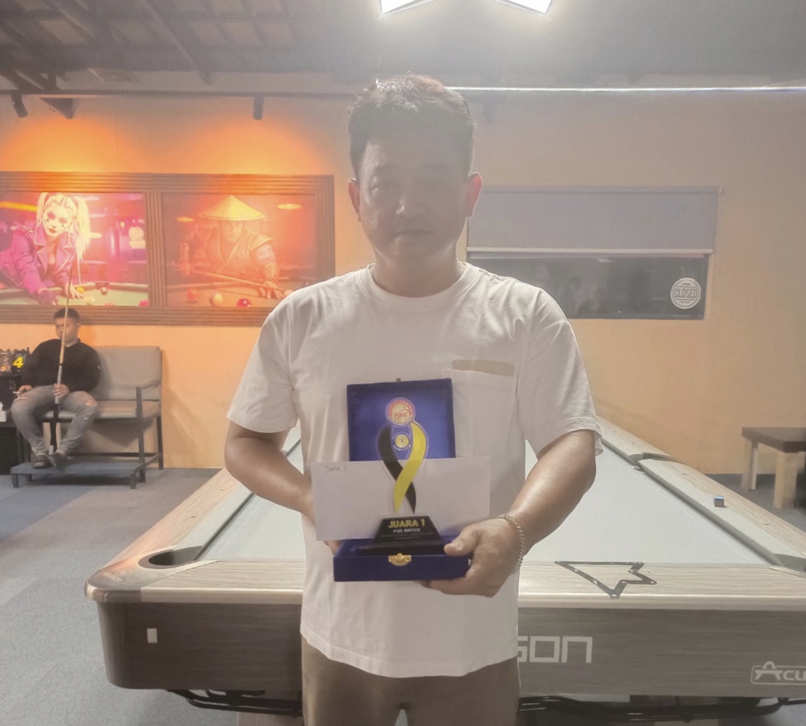 Juara Umum Kejuaraan Provinsi 2025, POBSI Bangka Tengah Belum Miliki Meja Standar Pertandingan