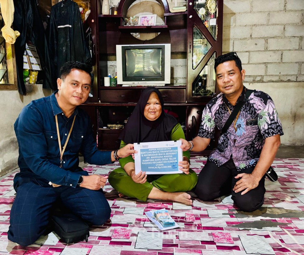 Derita Kanker Payudara, PT Timah Bantu Mardiana