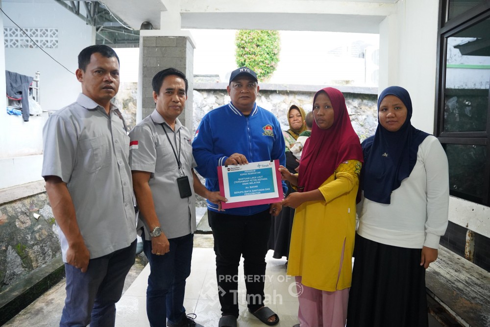 Selamat Setelah Tersambar Petir, Burhanudin dapat Bantuan PT Timah