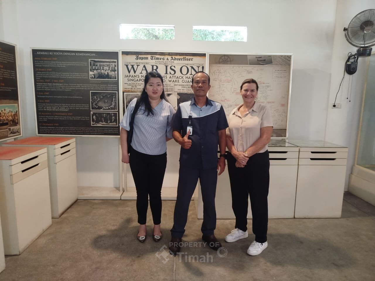 Peringatan Tragedi Perang Dunia II, Kedubes Australia Kunjungi MTI Mentok