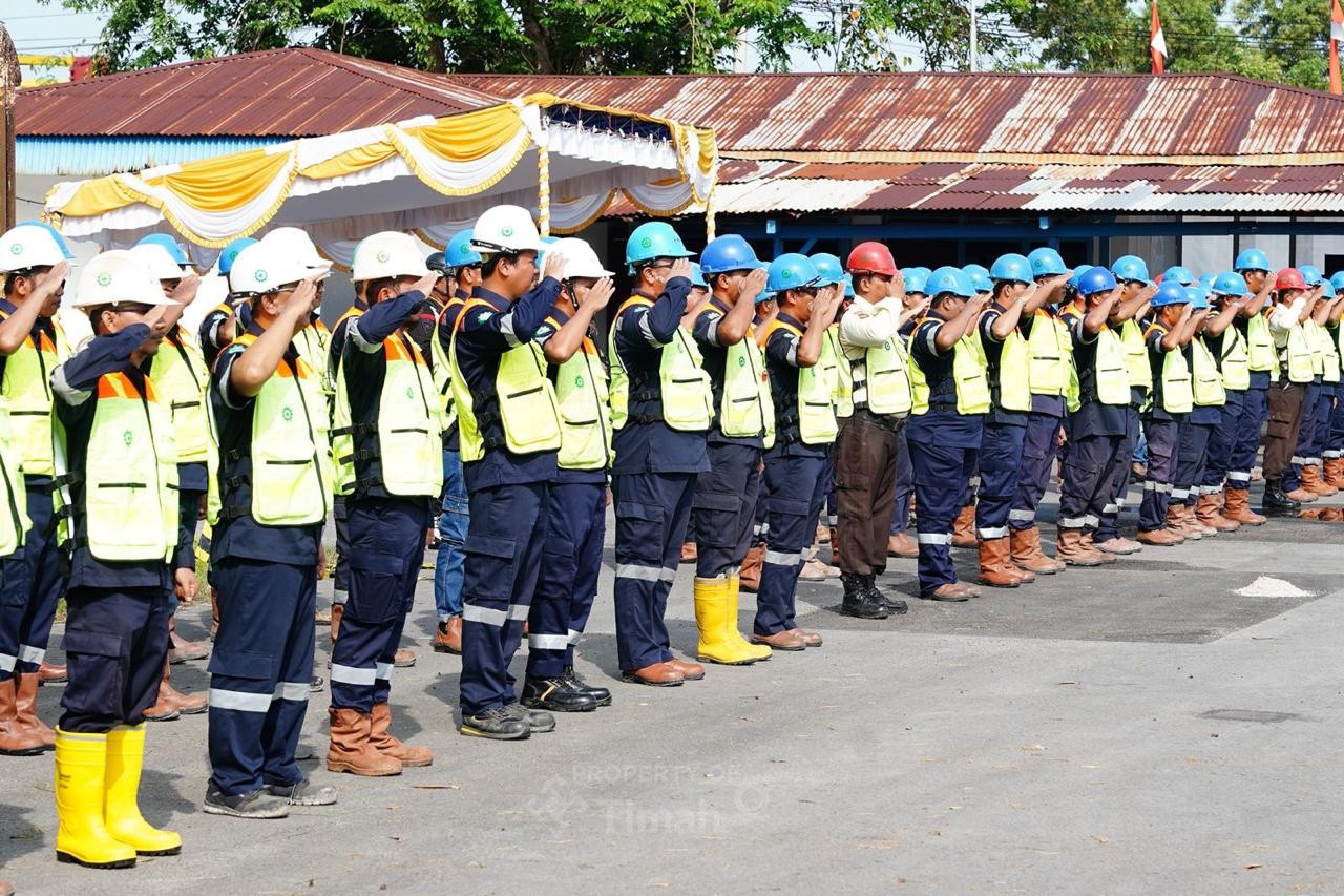 Seluruh Wilayah Operasional PT Timah Peringati Bulan K3 Nasional
