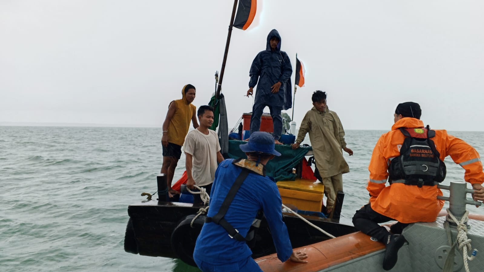 Nelayan Mentok Hilang di Perairan Karang Berang-berang