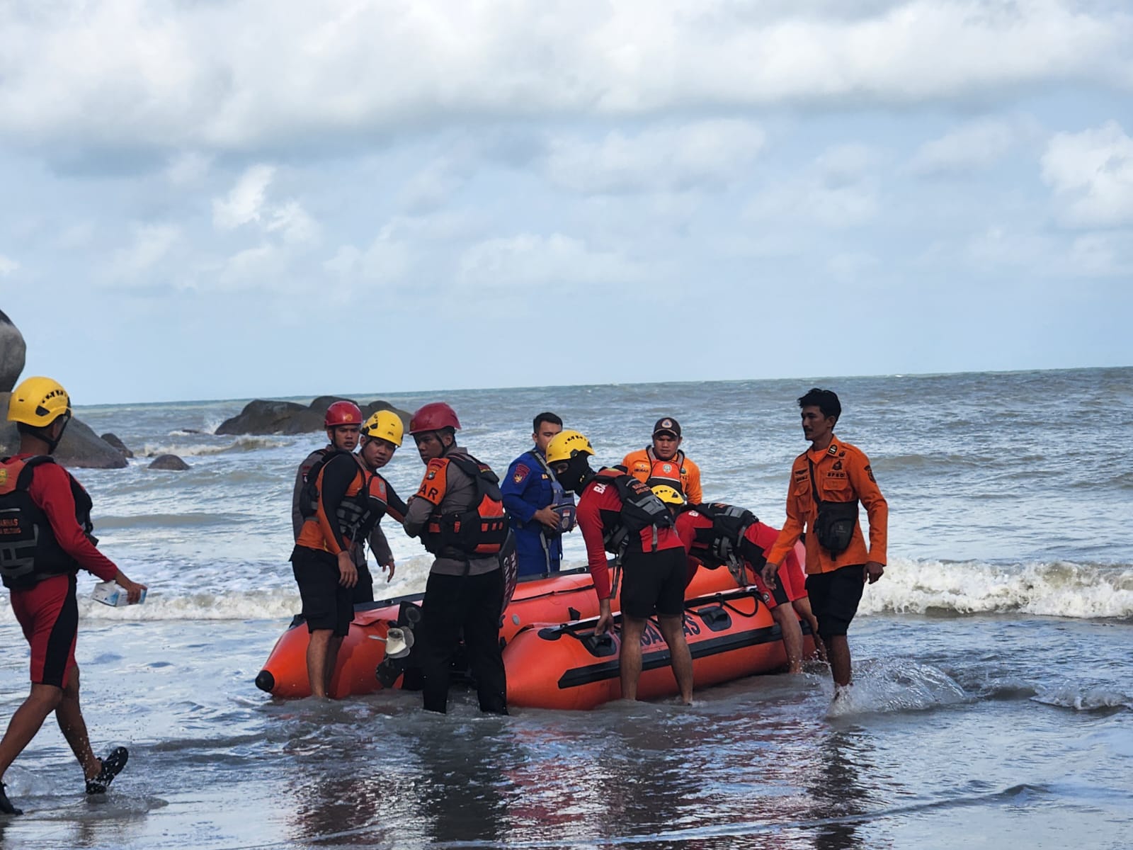 Usai Ujian, Mahasiswa Polman Bangka Belitung Tenggelam di Pantai Teluk Uber