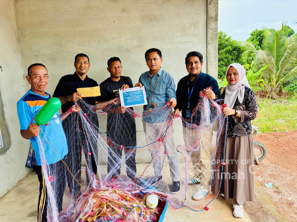 KUB Air Mawar Bersyukur dapat Jaring Baru
