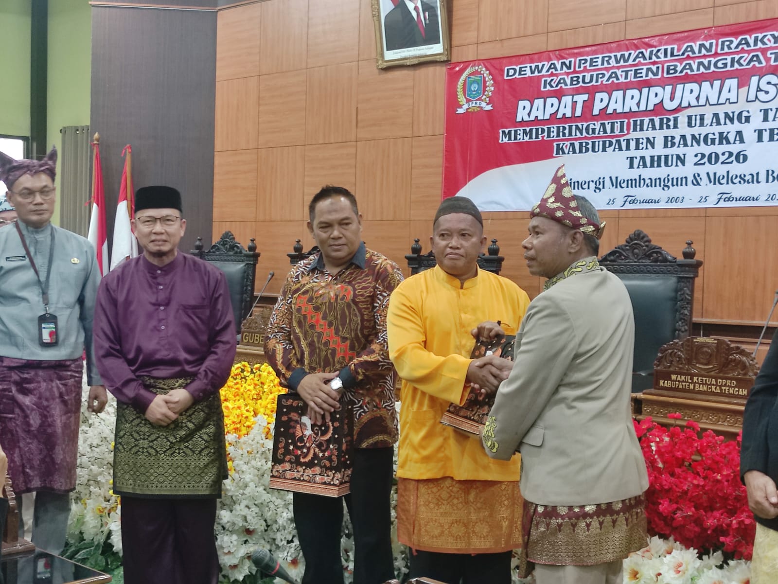 HUT ke-23 Bangka Tengah, DPRD Ajak Pemuda Ambil Bagian