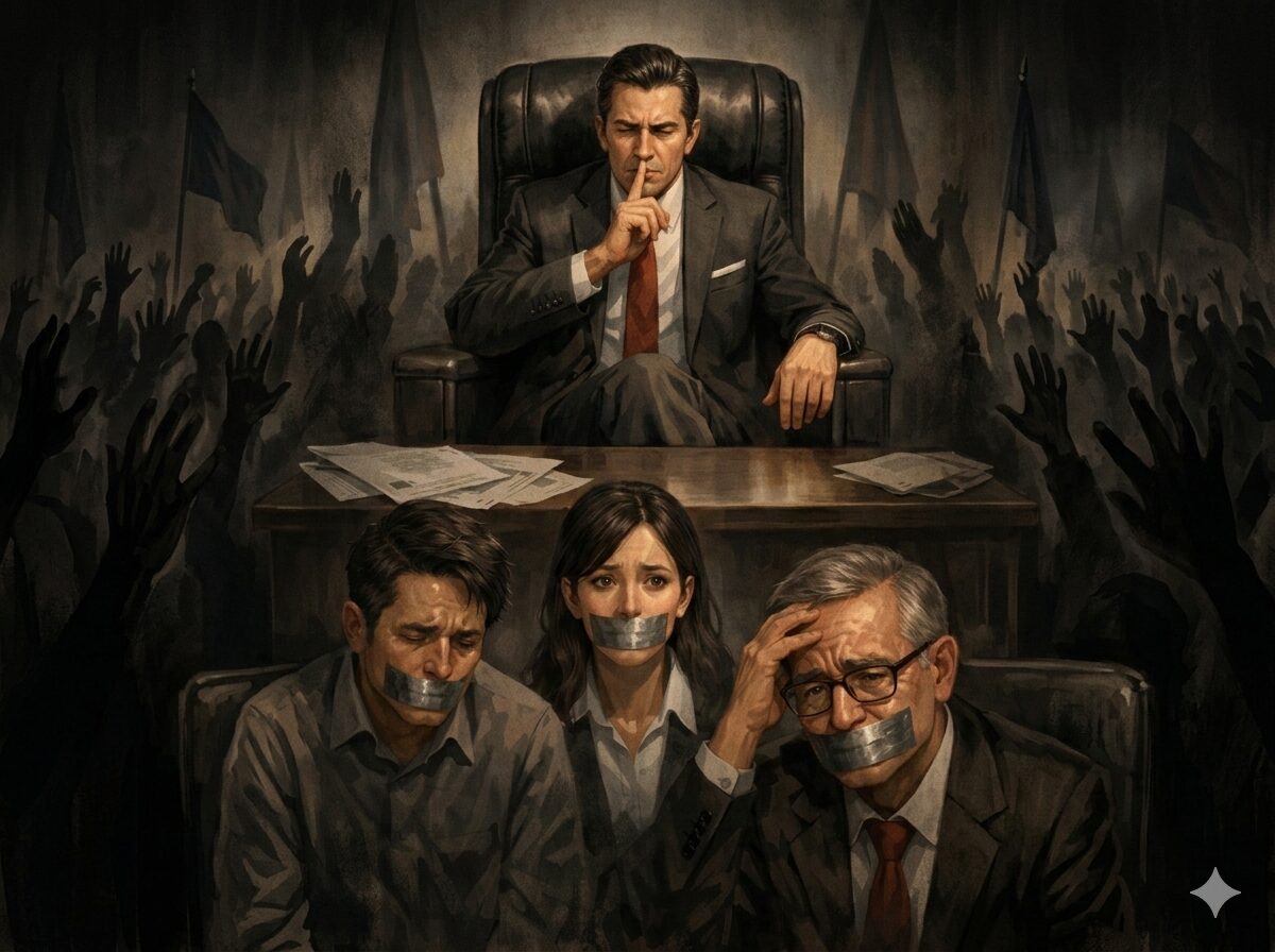 Membungkam Kritik, Memelihara Kuasa: Ketika Kepemimpinan Kehilangan Arah