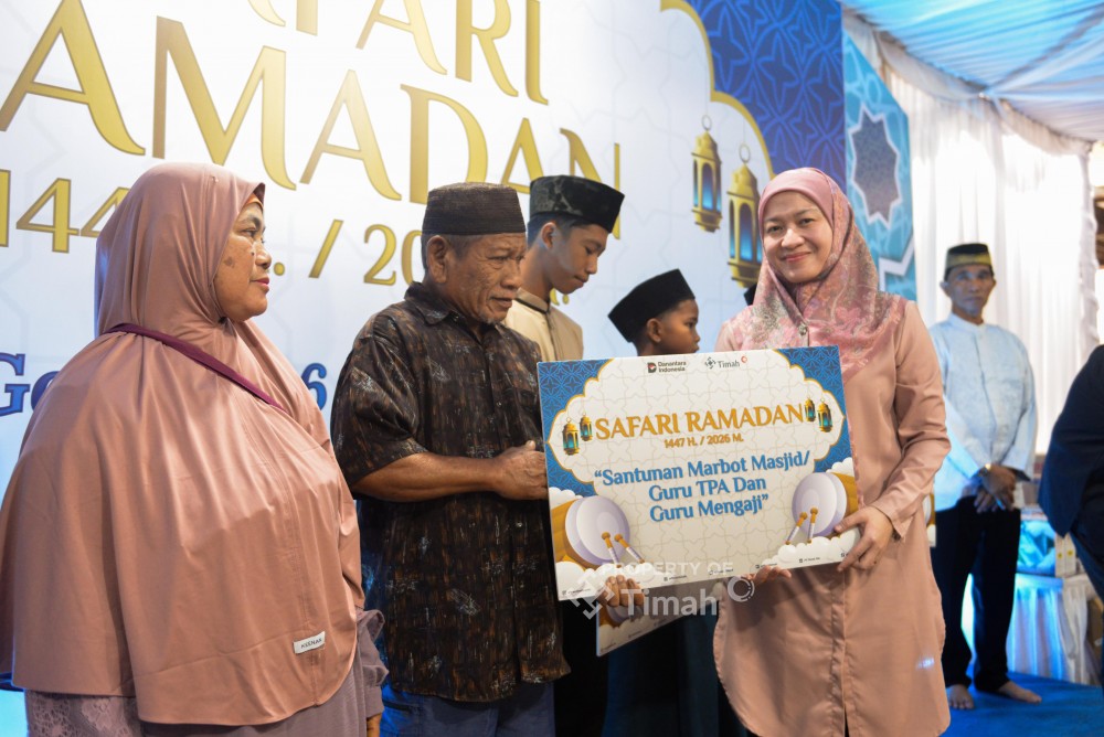 Marbot ini Terima Langsung Bantuan dari Komisaris PT Timah